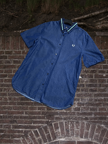 Fred Perry × Vintage FRED PERRY VINTAGE CLASSIC BUTTON UP SHIRT Size US M / EU 48-50 / 2 - 1 Thumbnail