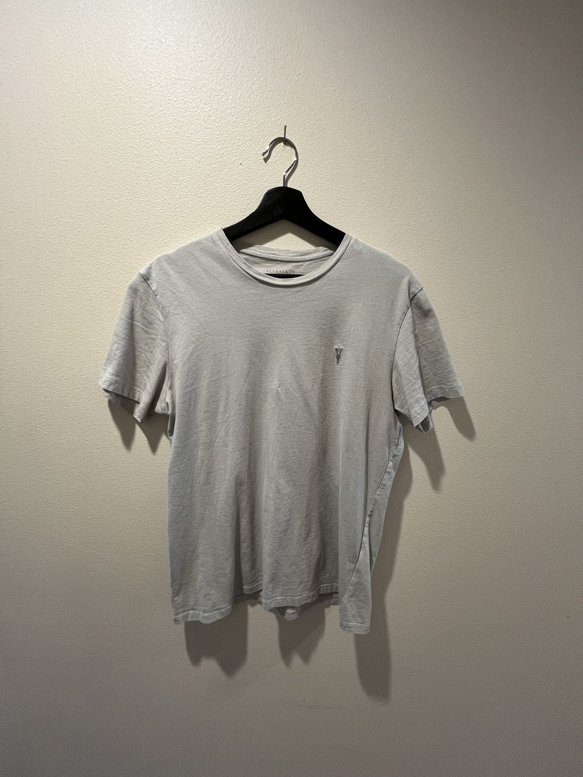 Allsaints Allsaints - Ramskull Logo Tee (beige) Size US S / EU 44-46 / 1 - 1 Thumbnail