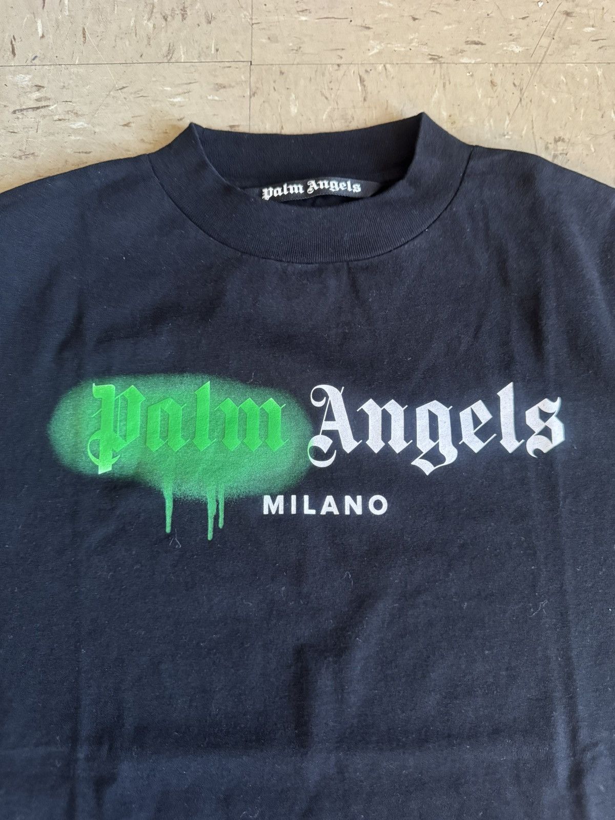 Palm Angles Spray City Los Angeles dripping logo T-shirt