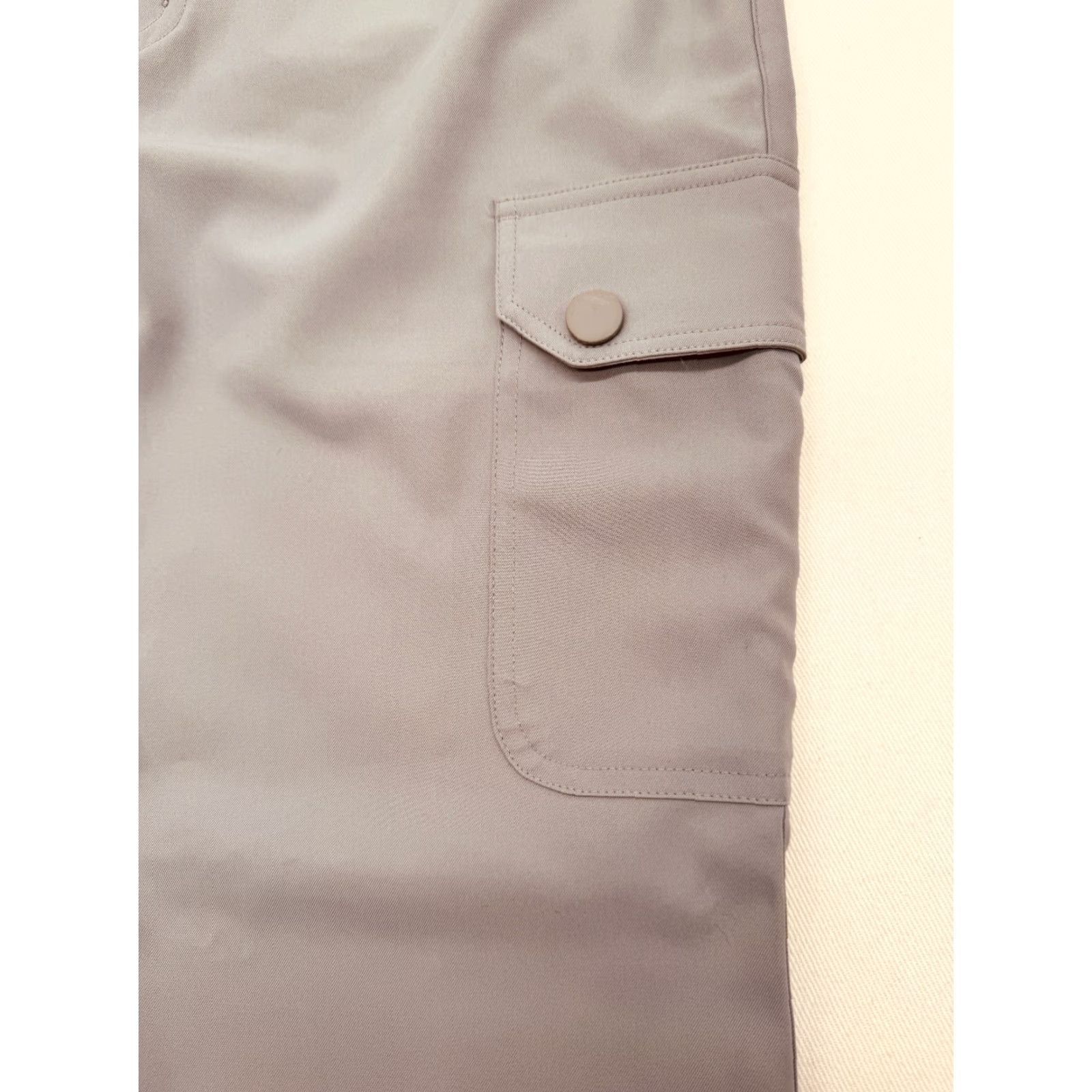 Roundtree & Yorke VINTAGE Roundtree & Yorke Mens 32x30 Performance Work Cargo Pants Gray 2713 Size US 32 / EU 48 - 3 Thumbnail