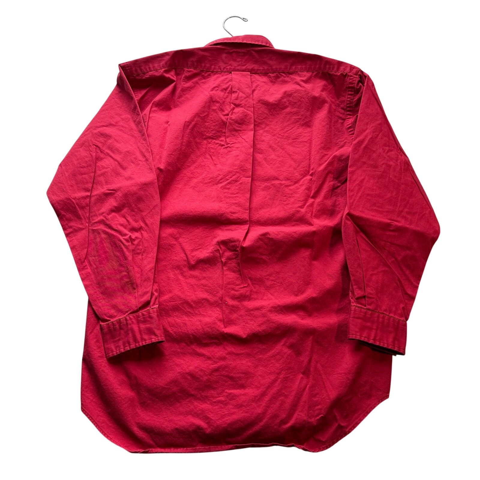 Polo Ralph Lauren vtg Polo Ralph Lauren Blake Longsleeve Button Up Shirt Red Size US M / EU 48-50 / 2 - 5 Thumbnail