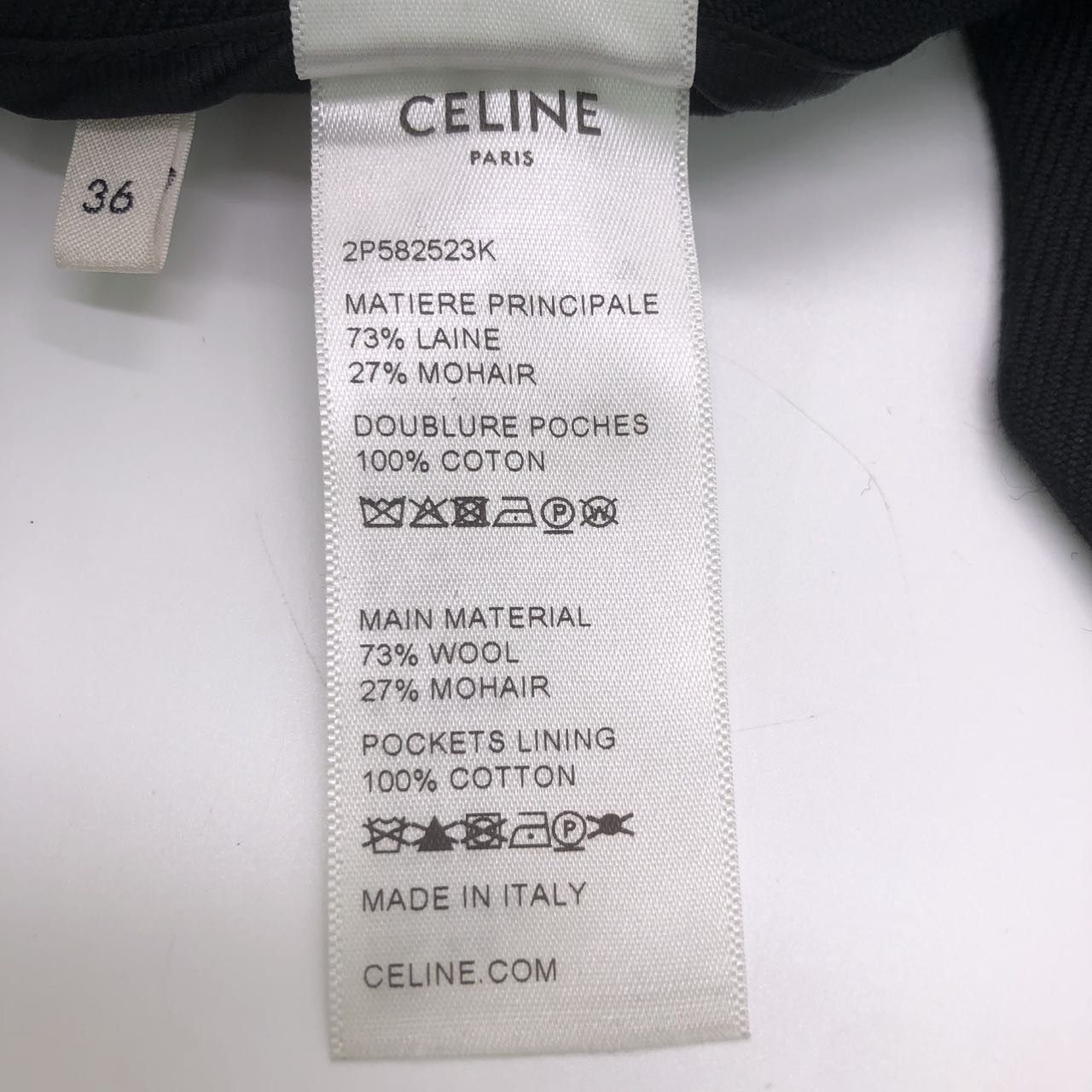 Celine Celine Loose Minimalist Solid Color Suit Pants K26WX Size 27" / US 4 / IT 40 - 8 Thumbnail