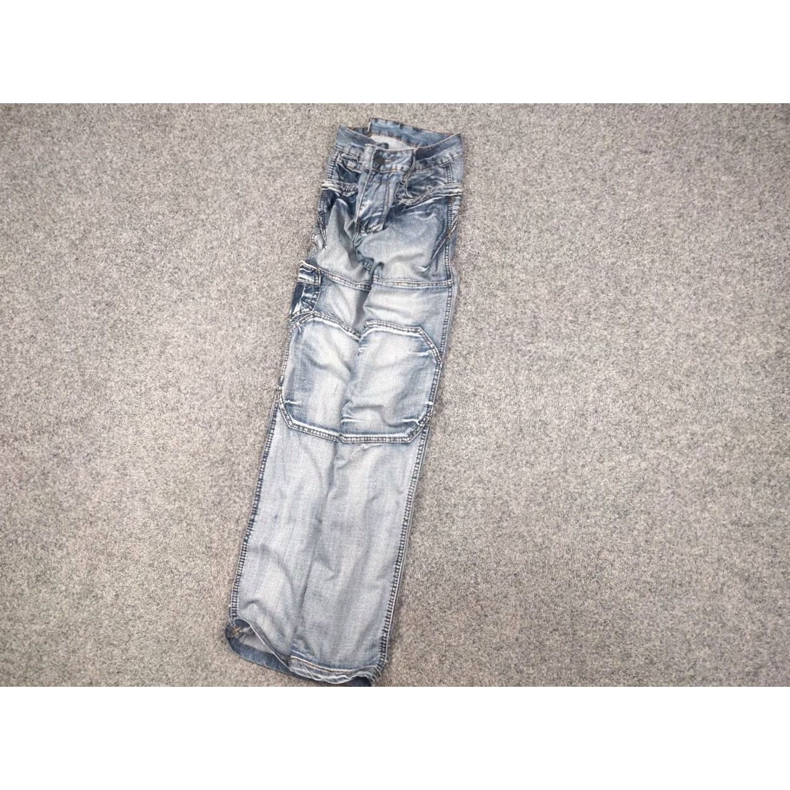 If Six Was Nine VINTAGE Kosmo Lupo Denim Jeans 32 34 Blue 5-Pocket Design Regular Fit Men's Y2K 90s Cowboy USA Vintage Opium Kosmo Size US 32 / EU 48 - 6 Thumbnail