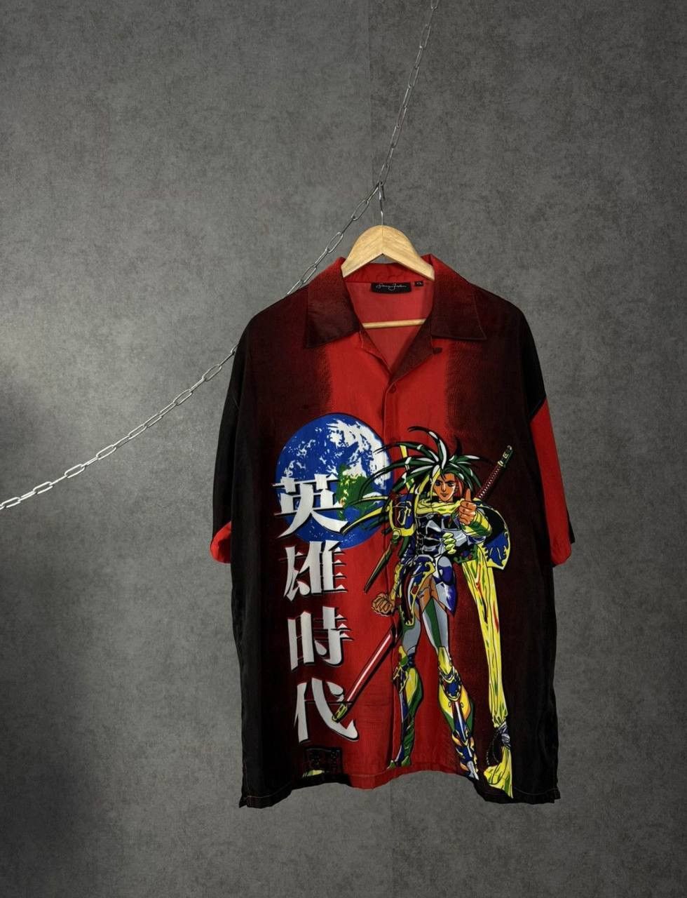 Japanese Brand Japanese crazy Hawaiian vintage shirt Size US XL / EU 56 / 4 - 1 Thumbnail