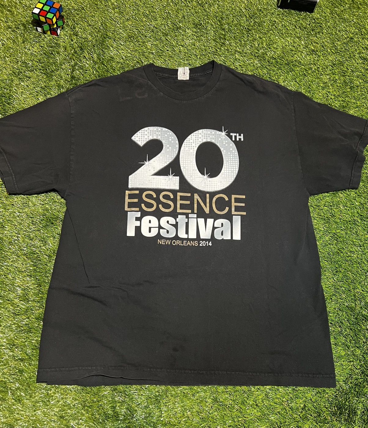 Vintage ESSENCE FESTIVAL TEE Size US XXL / EU 58 / 5 - 2 Thumbnail