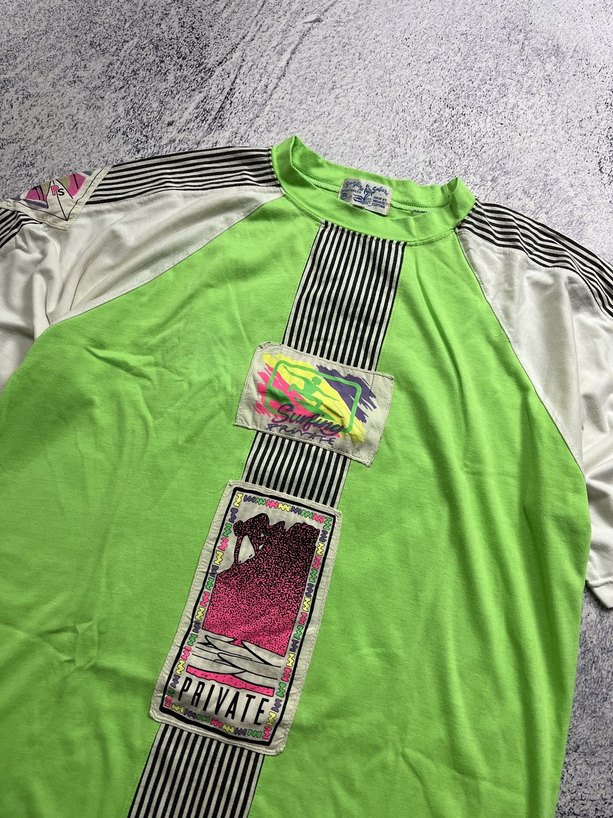 Vintage Vintage Surfing Safari 80s 90s Made In Singapore T-shirt Size US L / EU 52-54 / 3 - 5 Thumbnail
