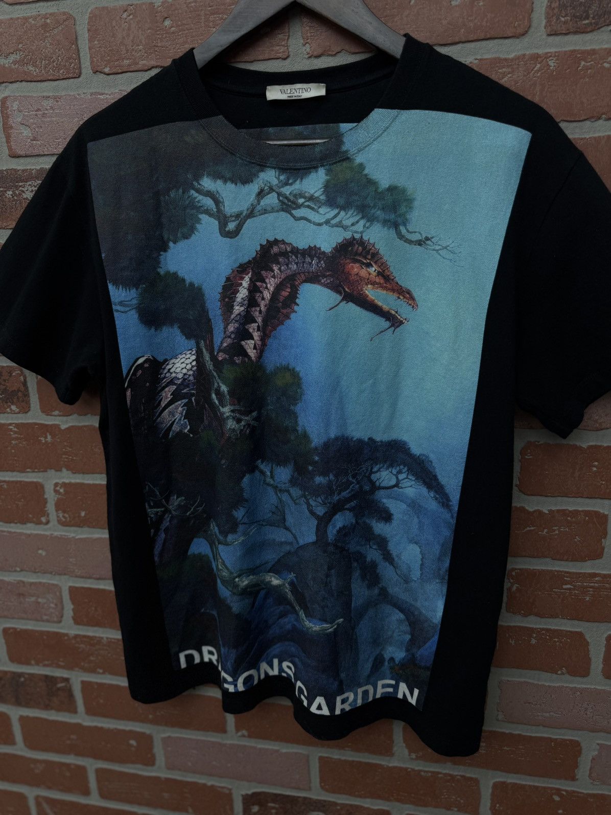Valentino Valentino Dress Tee Dragon Logo Men’s Size Small Size US S / EU 44-46 / 1 - 4 Thumbnail