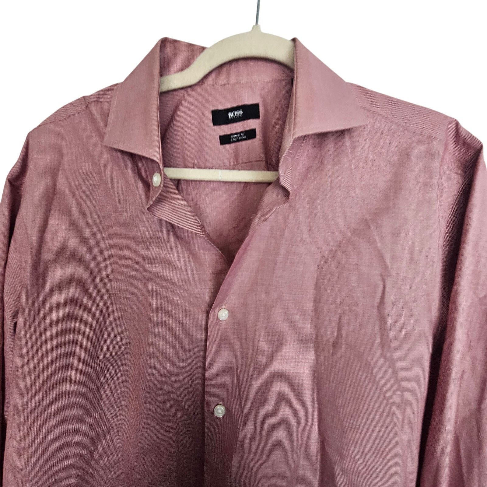 Hugo Boss Boss Hugo Boss Mens Dress Shirt Sharp Fit Size 32/33 Career Size US M / EU 48-50 / 2 - 2 Thumbnail