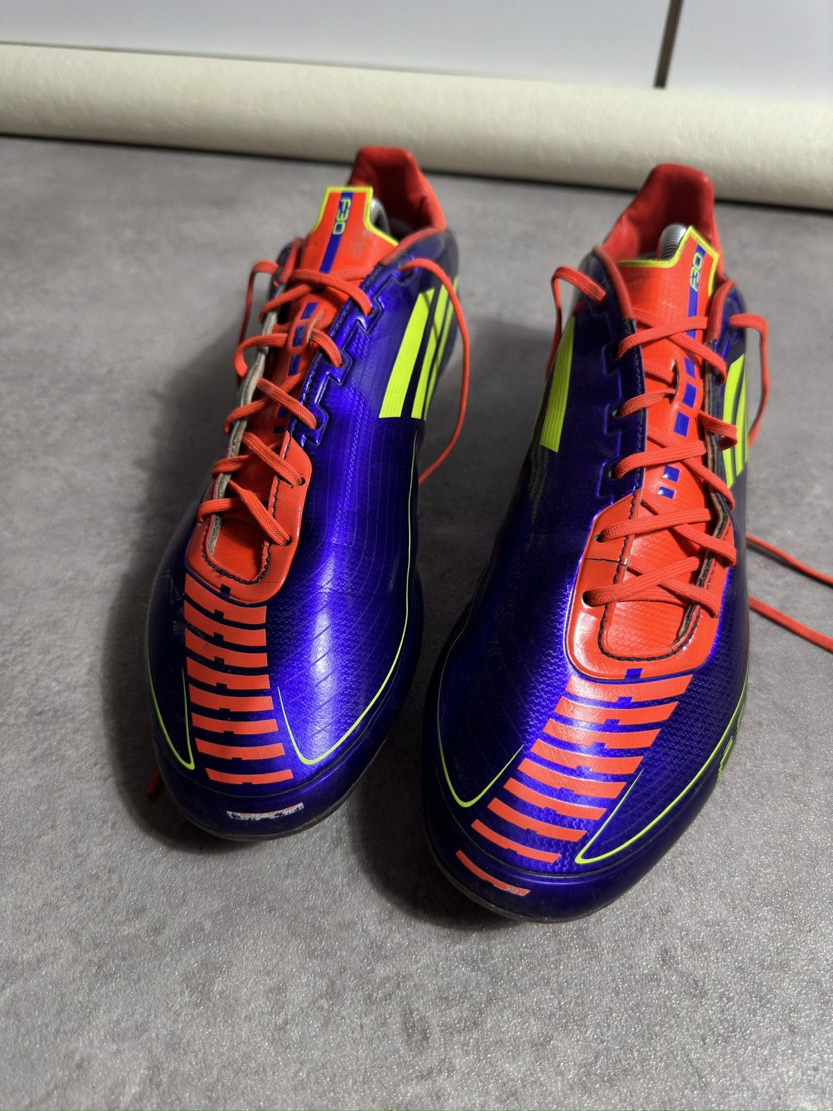 Adidas × Vintage Mens Vintage Boots Adidas F50 F30 2011 Size US 11.5 / EU 44-45 - 3 Thumbnail