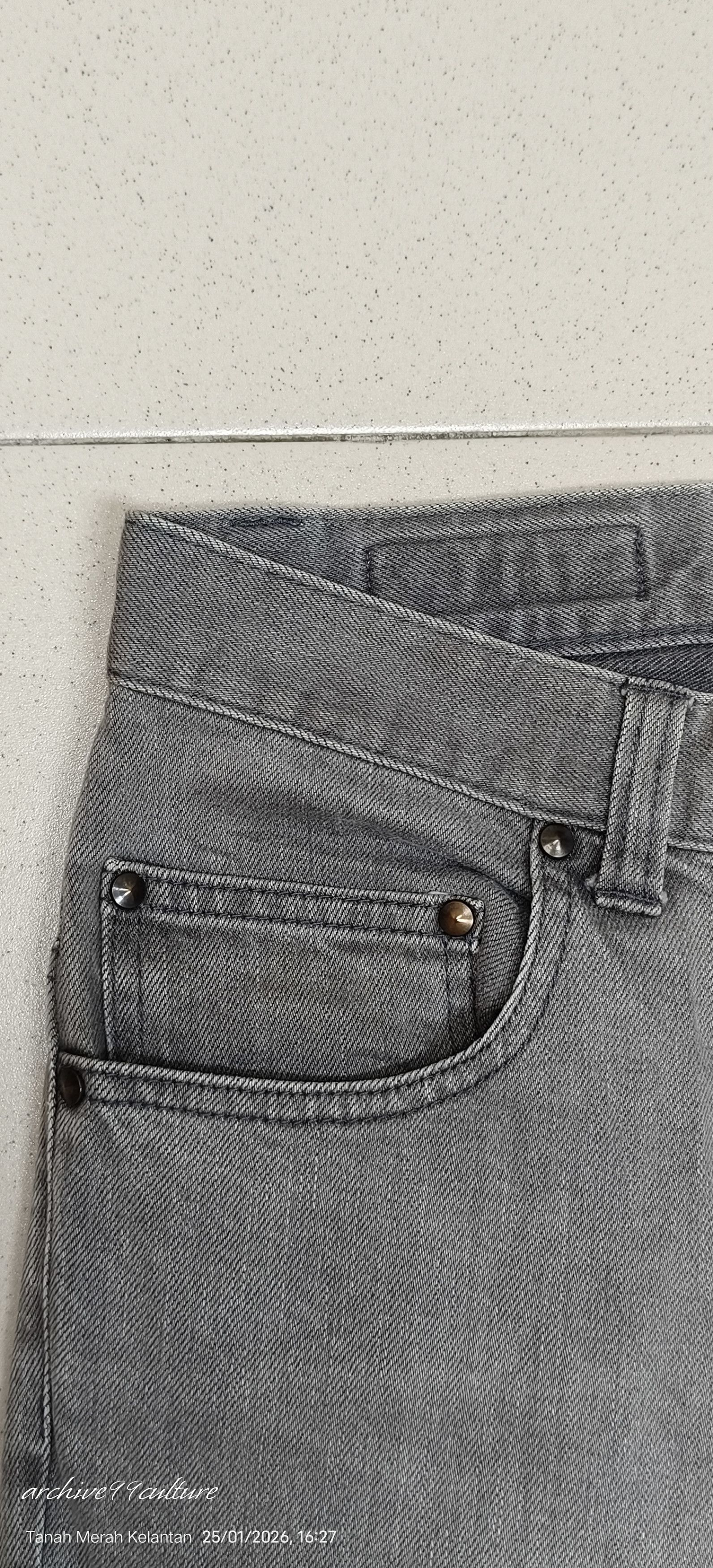 Diet Butcher Slim Skin AW2013 DIET BUTCHER SLIM SKIN Classic Grey Skinny Jeans Size US 32 / EU 48 - 8 Thumbnail