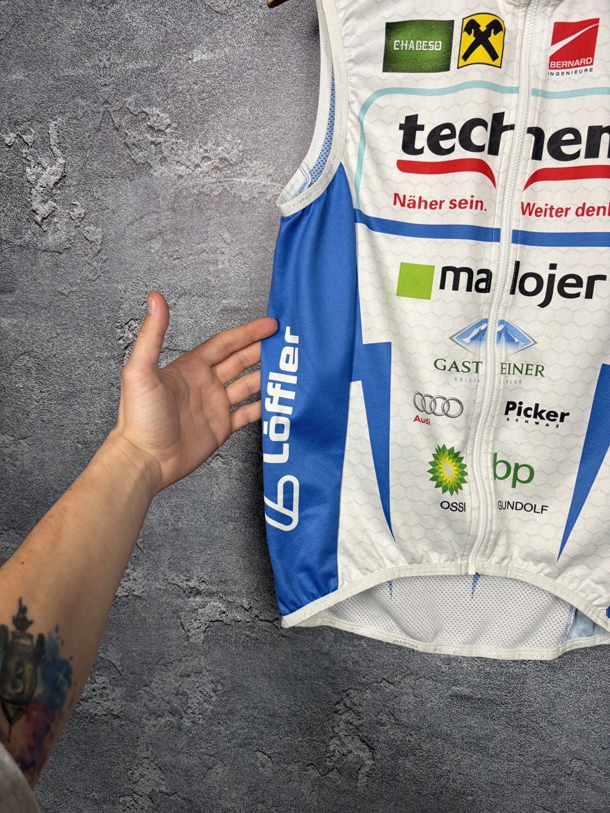 Bicycle Vintage Loffler Audi Bicycle Jersey Vest Size US M / EU 48-50 / 2 - 8 Thumbnail