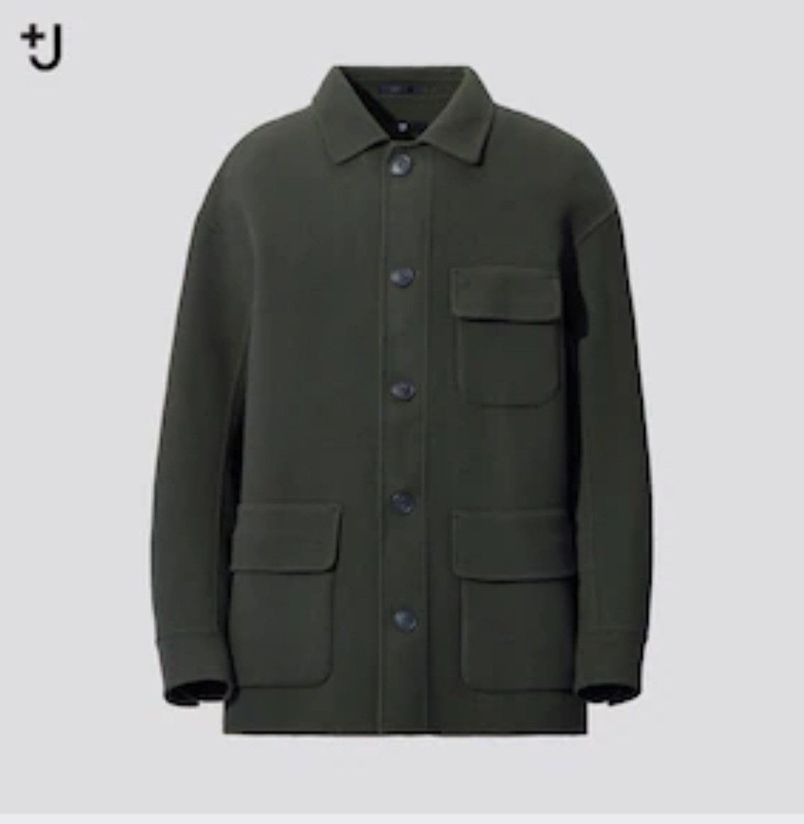 Jil Sander × Uniqlo +J Double Face Oversized Work Jacket Size US XS / EU 42 / 0 - 1 Thumbnail