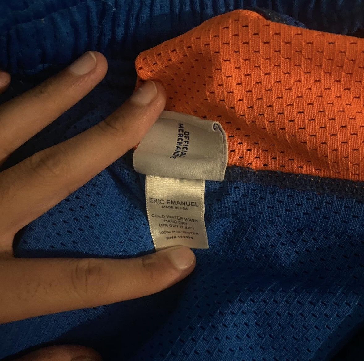 Eric Emanuel ERIC EMANUEL KNICKS NYC SHORTS SIZE XLARGE Size US 36 / EU 52 - 4 Thumbnail