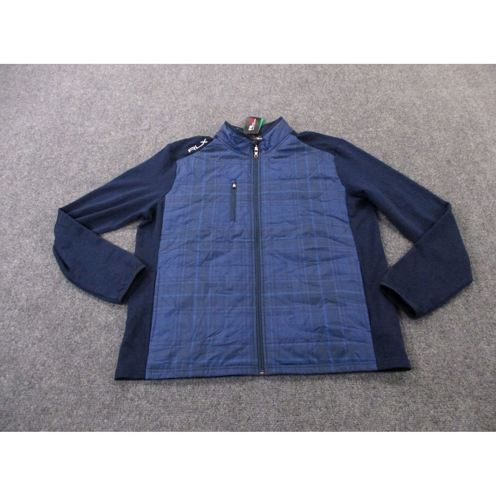 Ralph Lauren Ralph Lauren RLX Jacket Mens XL Windbreaker Insulated Lightweight NEW Blue Polyester Zip Pockets Logo Lined Size US XL / EU 56 / 4 - 3 Thumbnail