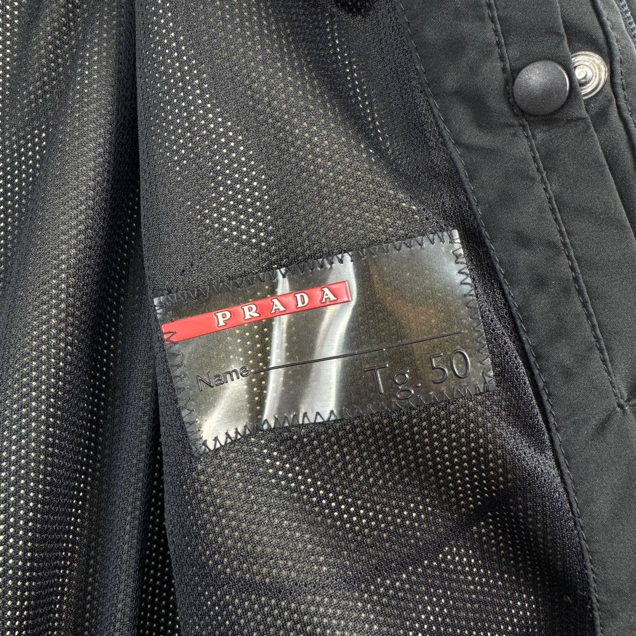 Prada Prada Sport SGV848 Black Jacket Full Zip Nylon Mens Size L Size US L / EU 52-54 / 3 - 8 Thumbnail