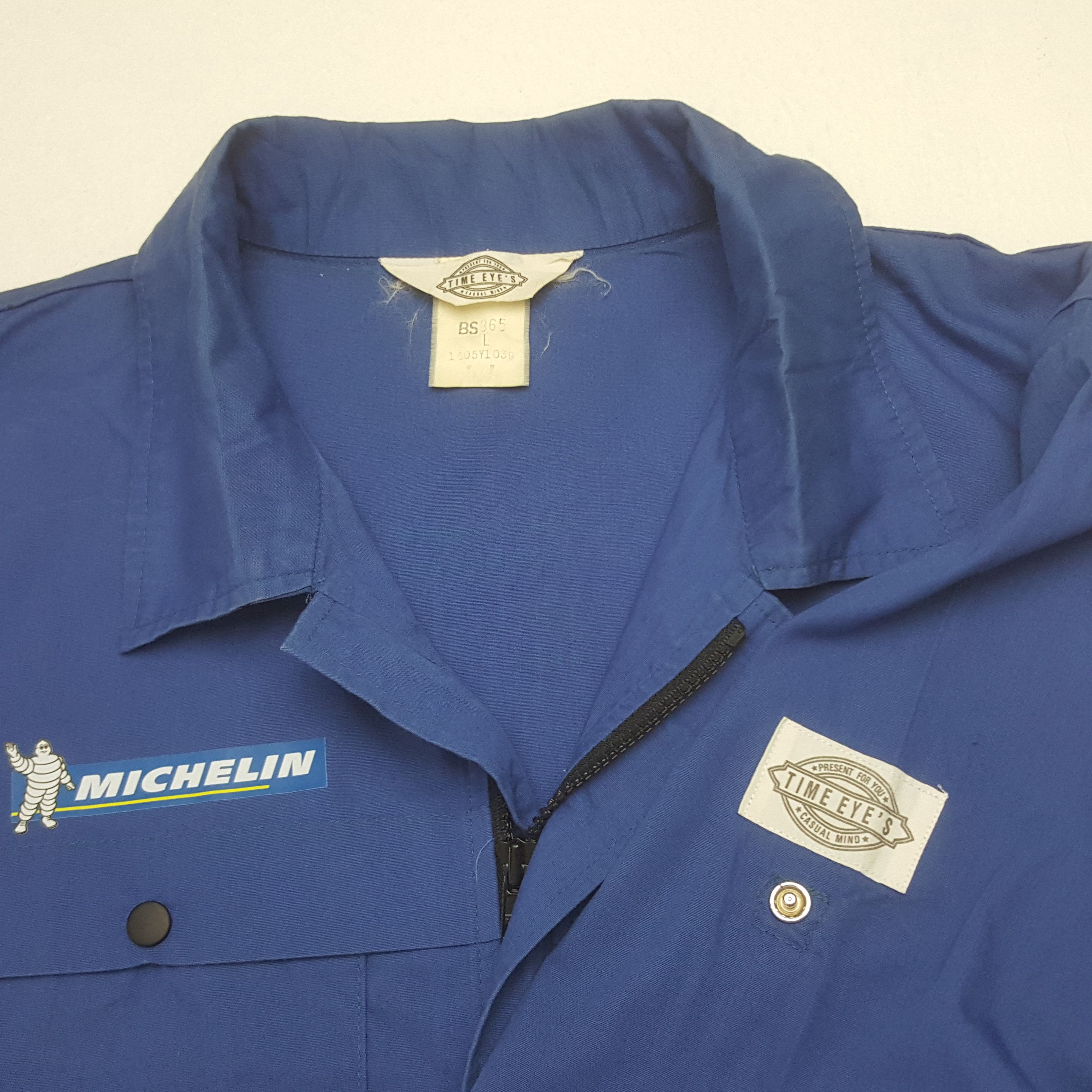 Japanese Brand Vintage Michelin Racing Tyre Work Custom Jacket C317N8 Size US M / EU 48-50 / 2 - 5 Thumbnail