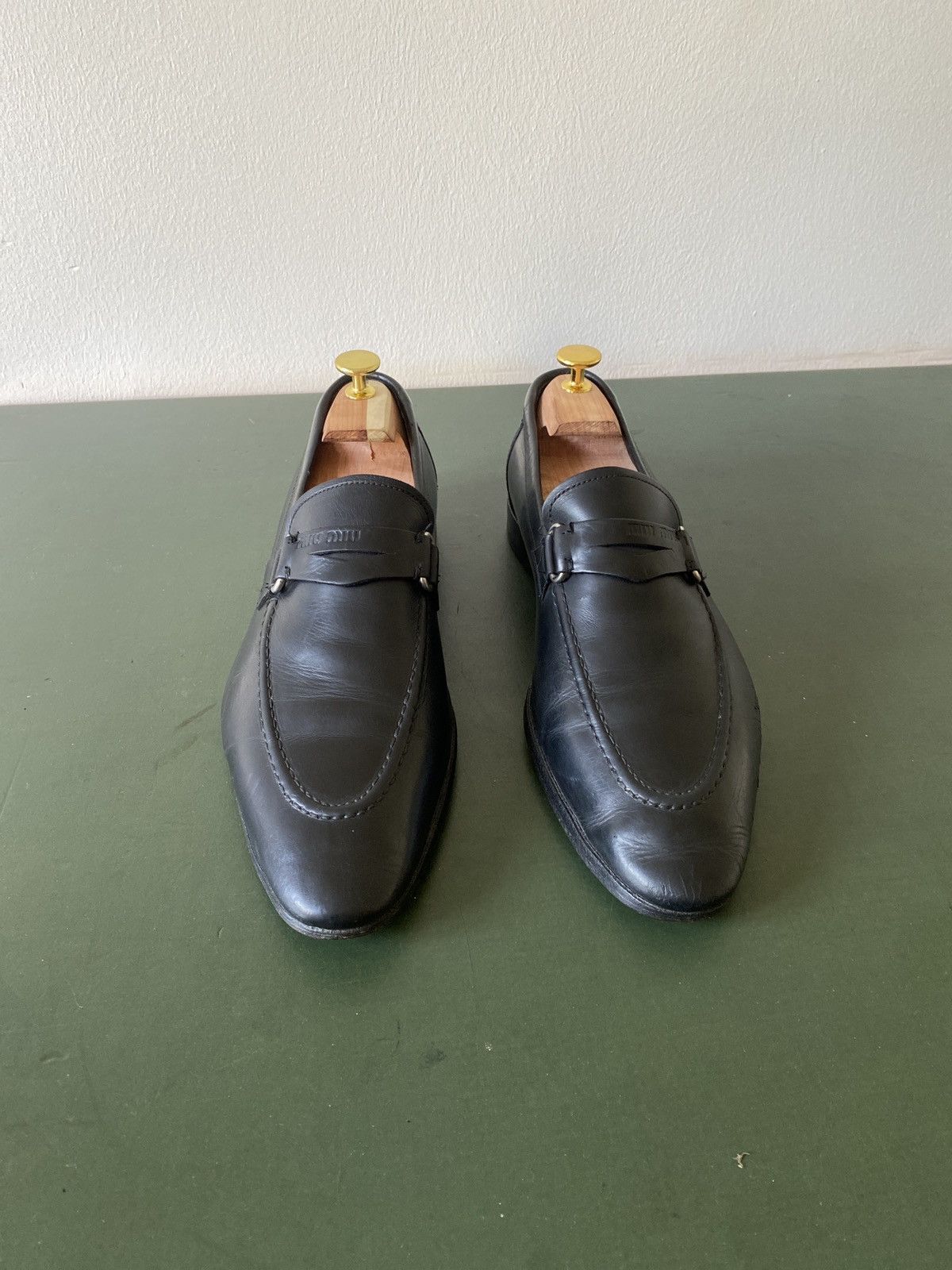 Miu Miu Miu Miu men’s pointy slip-on Size US 8.5 / EU 41-42 - 6 Thumbnail