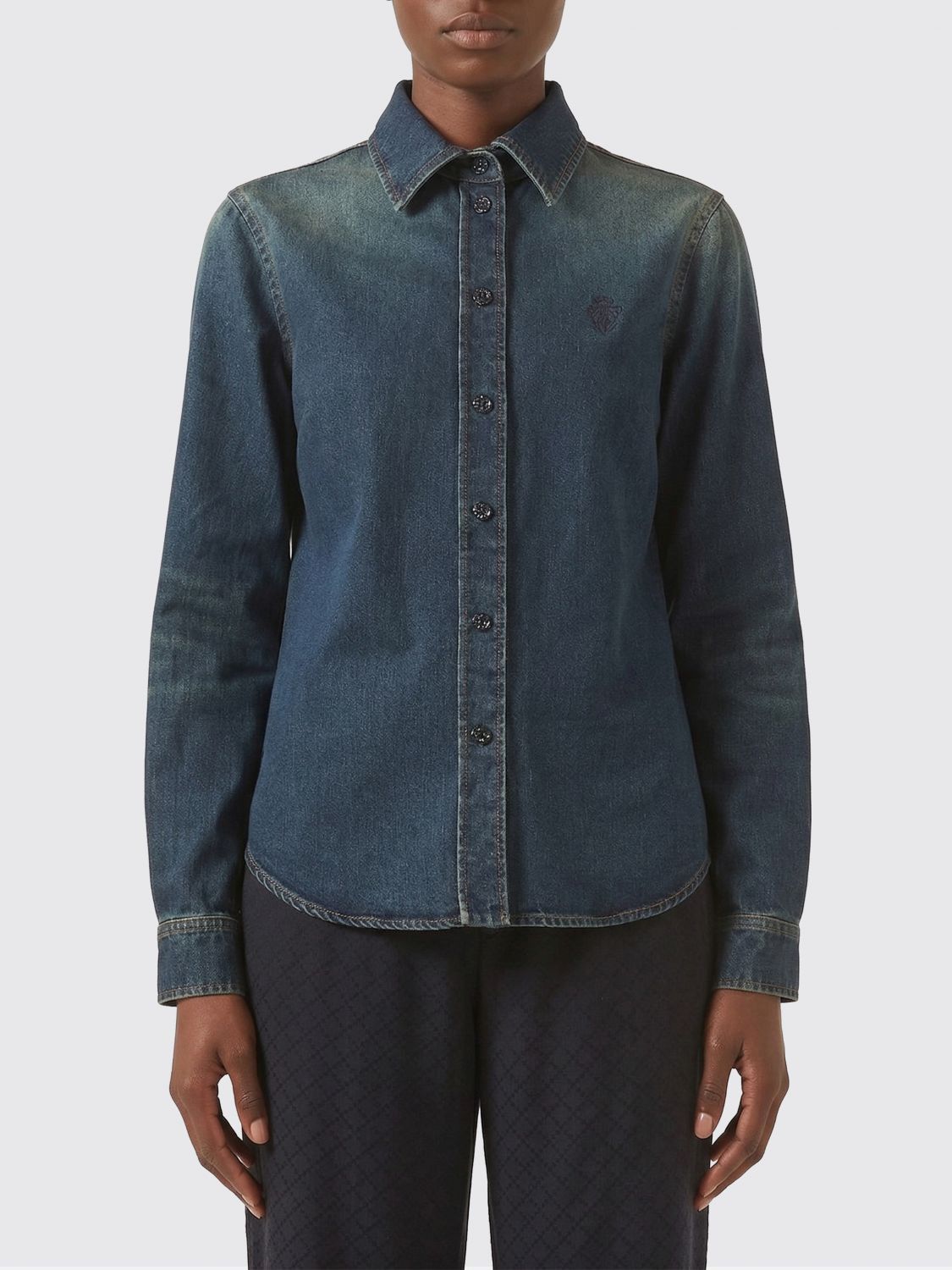 Gucci Gucci Shirt Woman Blue Size M / US 6-8 / IT 42-44 - 1 Thumbnail