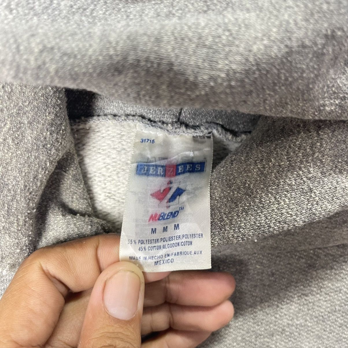 Jerzees Vintage Elm Dale Eagles Hoodie Grey Graphic Pullover Size US M / EU 48-50 / 2 - 7 Thumbnail