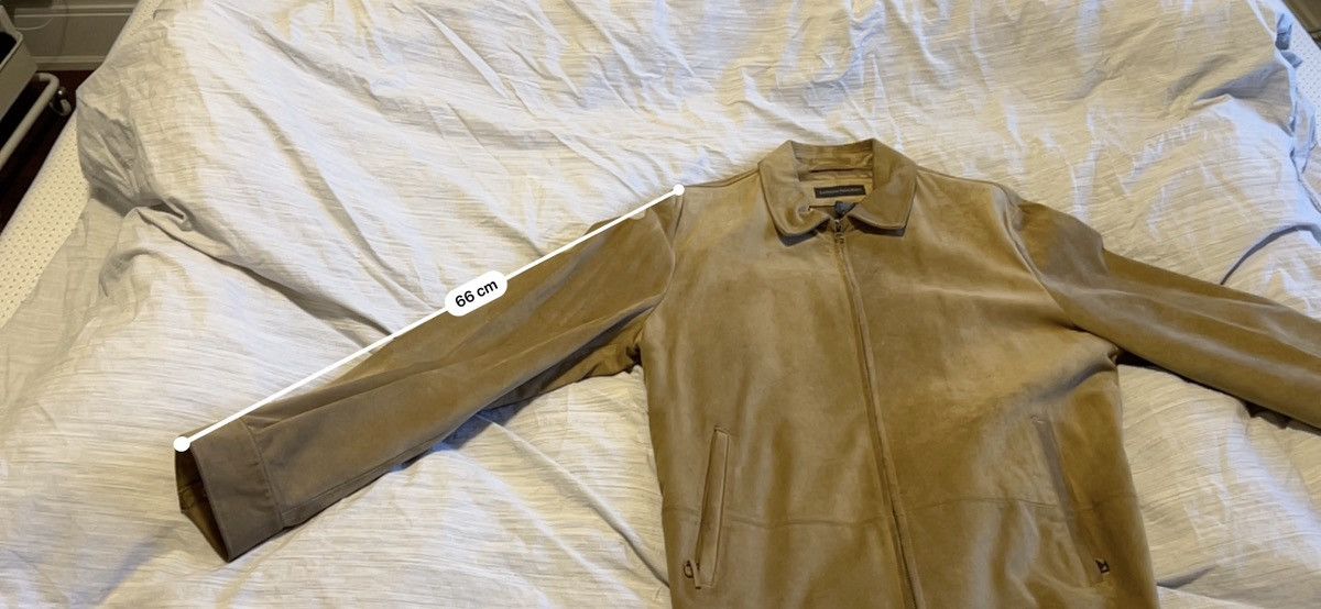 Banana Republic Banana Republic Camel Suede Leather Jacket Size US M / EU 48-50 / 2 - 6 Thumbnail