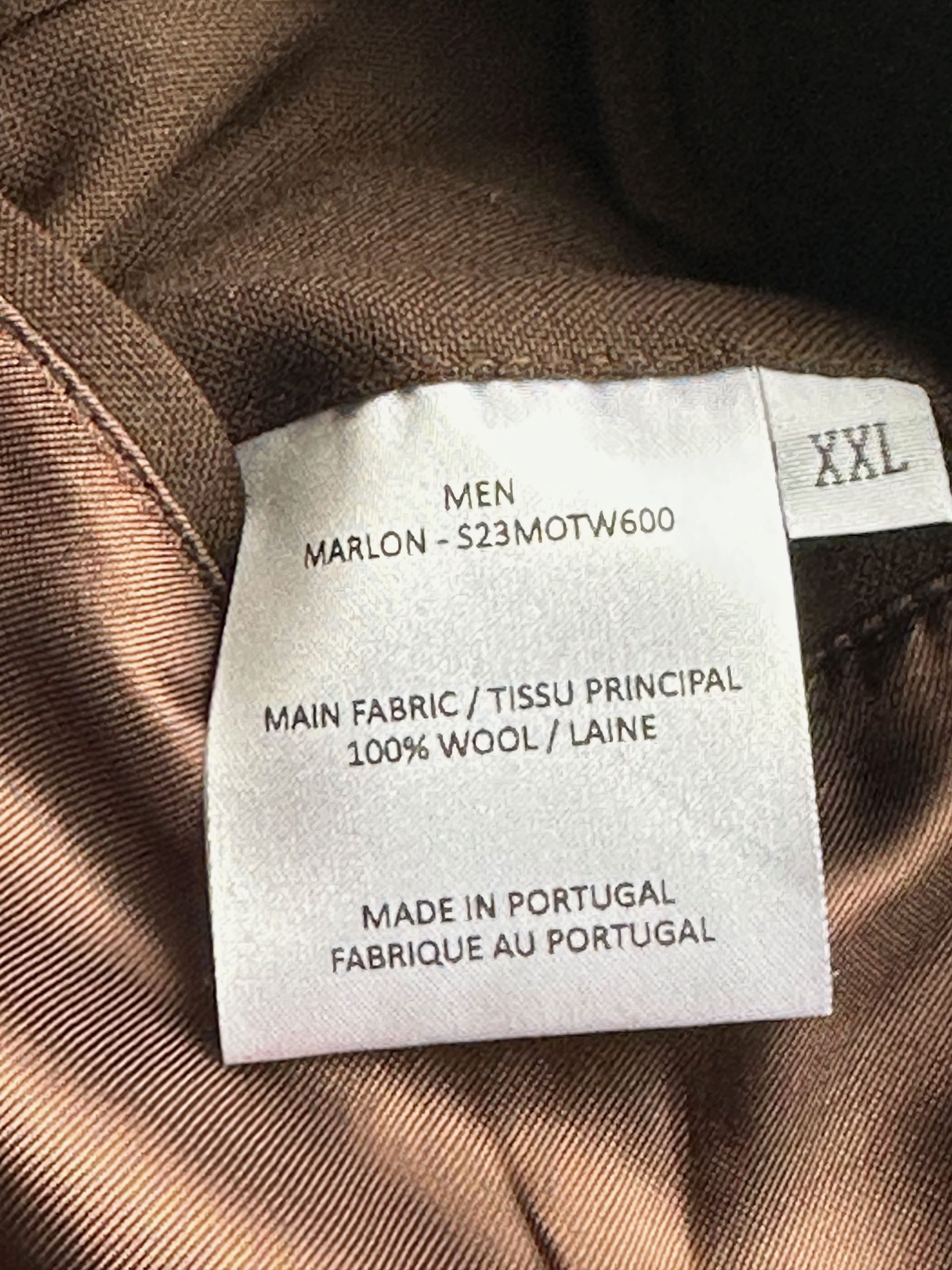 Officine Generale Officine Générale Marlow Wool Jacket - Cocoa - XXL (NWT) Size US XXL / EU 58 / 5 - 5 Thumbnail