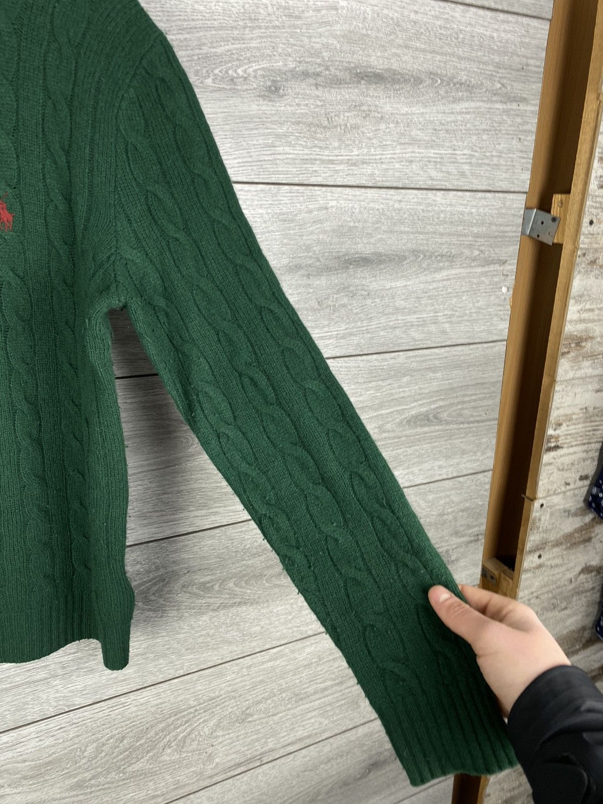 Polo Ralph Lauren Womans Vintage Polo Ralph Lauren Wool Knited Sweater Size S / US 4 / IT 40 - 6 Thumbnail