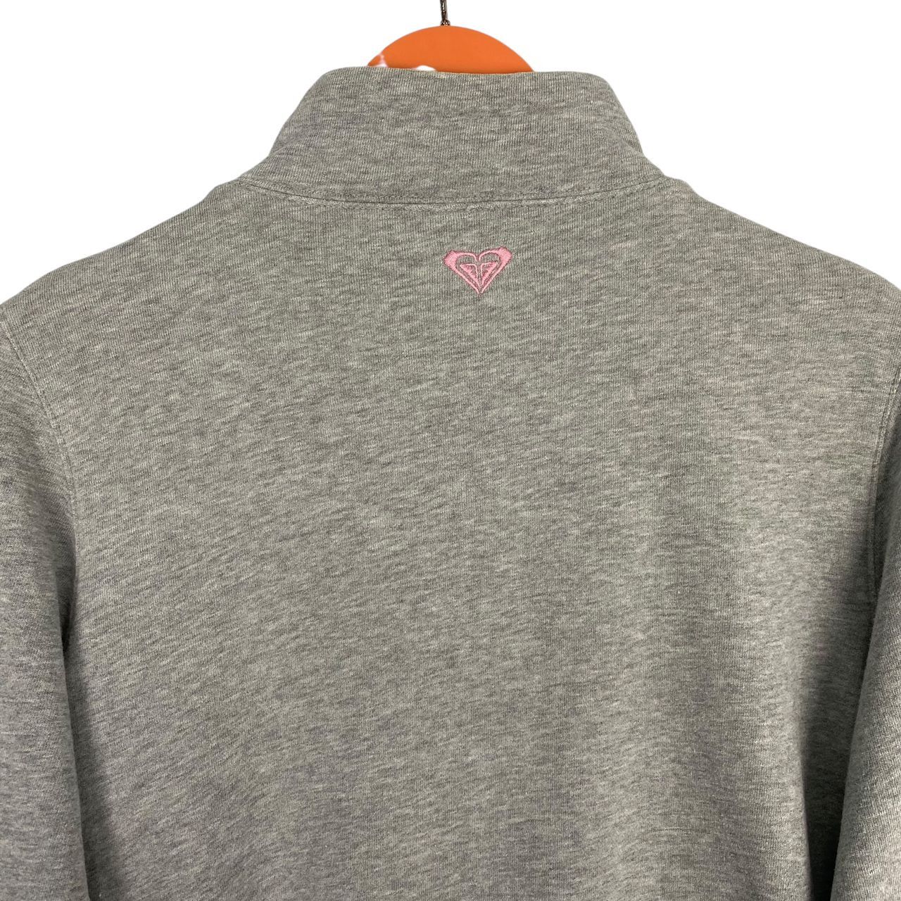 Quiksilver Vintage Roxy Surf Spell Out Logo Fullzipper Sweater Size L / US 10 / IT 46 - 10 Thumbnail