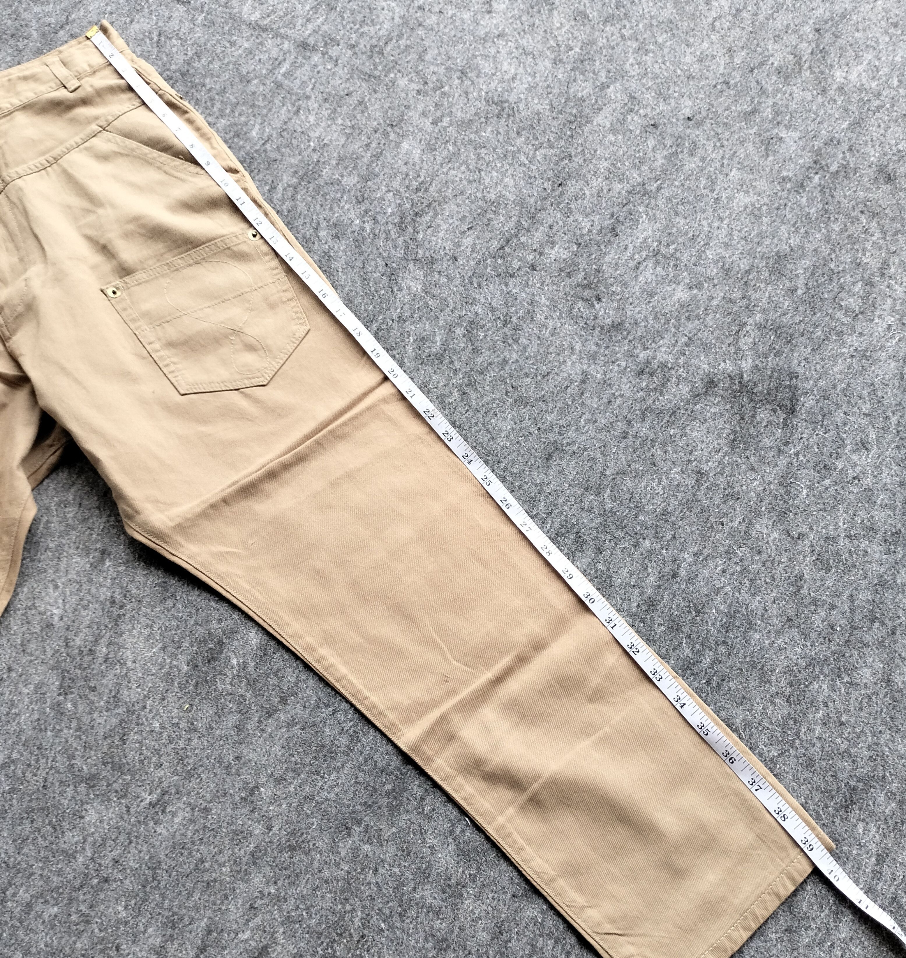 Issey Miyake Mercibeaucoup jevous enprie dropped pants Size US 29 - 23 Thumbnail
