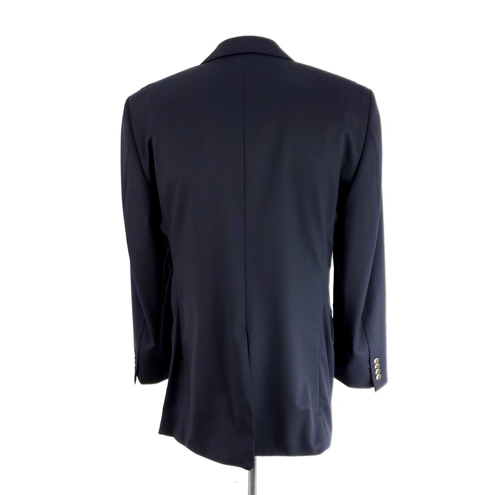 Joseph & Feiss Joseph & Feiss Gold Wool 2 Button Blazer 40R Blue Size 40R - 5 Thumbnail