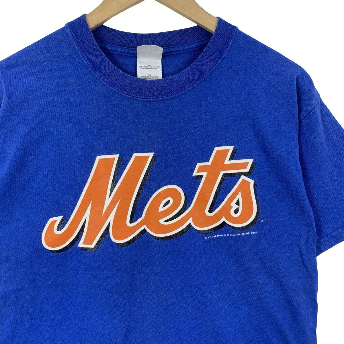 Vintage Vintage NEW YORK METS Piazza 31 Backhit Distress Tee Shirt Size US M / EU 48-50 / 2 - 5 Thumbnail