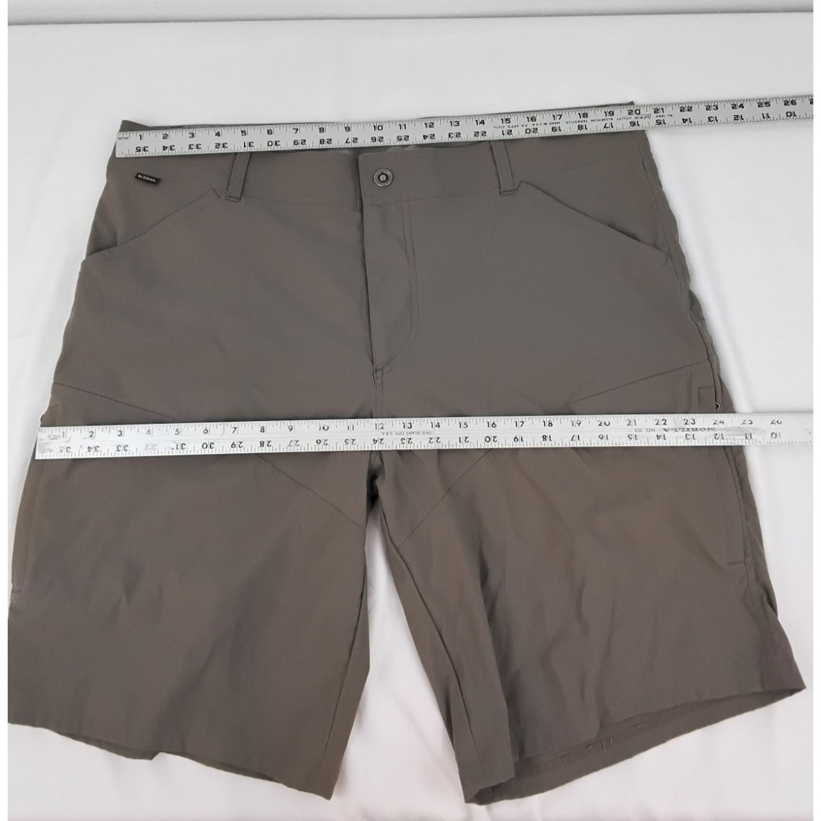 Kuhl Kuhl Shorts Men's 40" Waist Brown Cargo Pockets Size US 40 / EU 56 - 4 Thumbnail