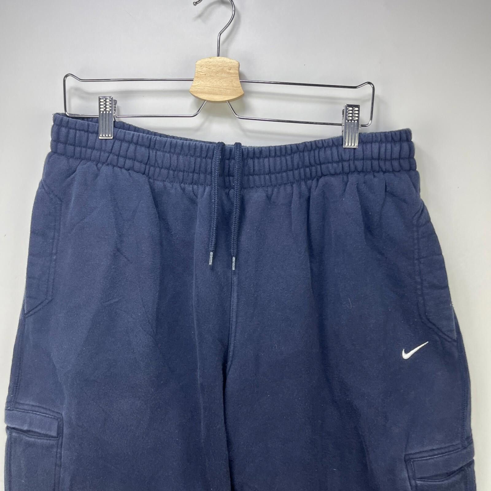 Nike Vintage Nike Sweatpants Swoosh XL Wide Leg Baggy Skater Size US 36 / EU 52 - 2 Thumbnail