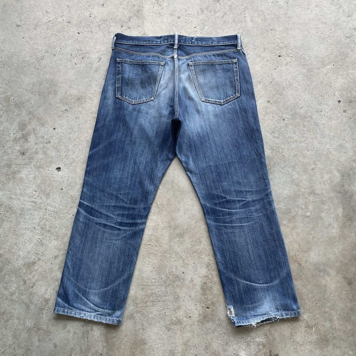 Japanese Brand W38 Vintage Japanese Jeans Faded Distressed Pants Denim Size US 38 / EU 54 - 10 Thumbnail