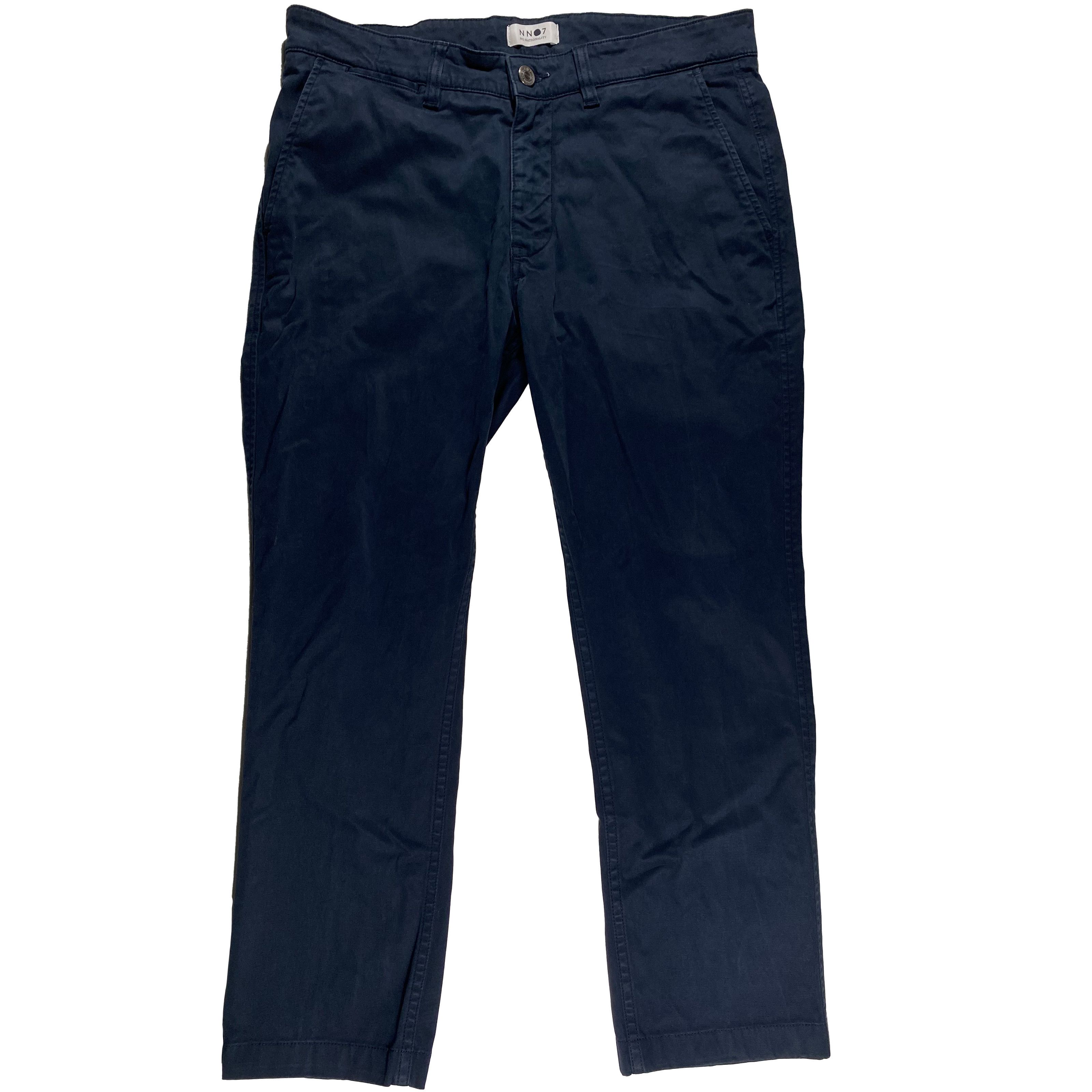 NN07 NN07 Marco Trousers Navy Blue Size 32x25 Size US 32 / EU 48 - 1 Thumbnail