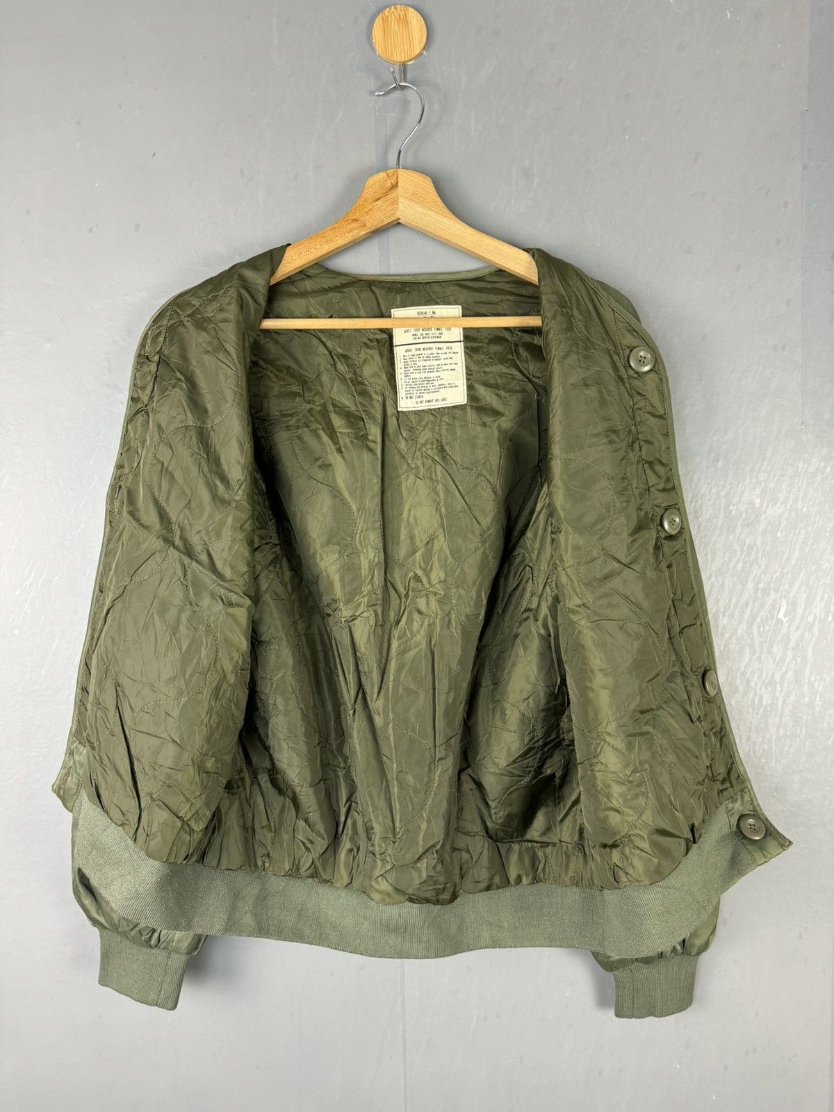 Japanese Brand × Vintage JAPANESE DESIGN MILITARY STYLE JACKET Size M / US 6-8 / IT 42-44 - 9 Thumbnail