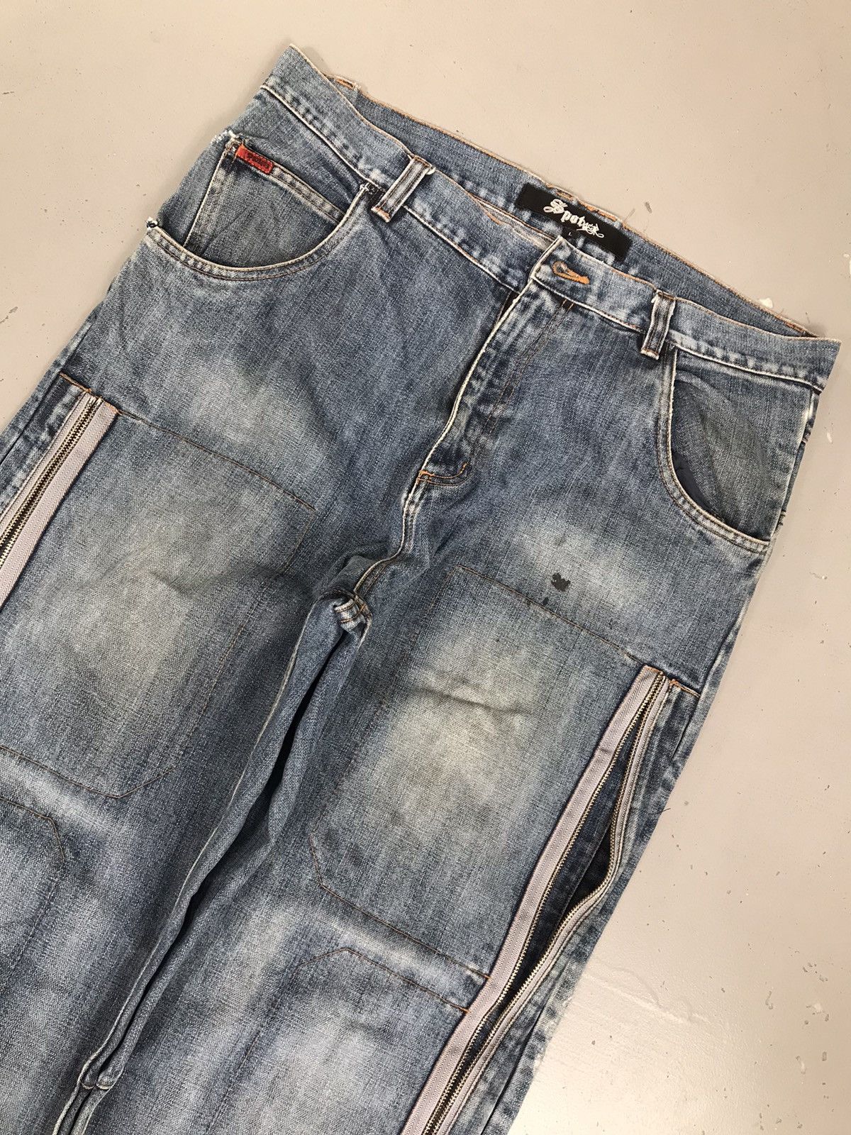 JNCO × Vintage Vintage spot gang denim Size US 37 - 5 Thumbnail