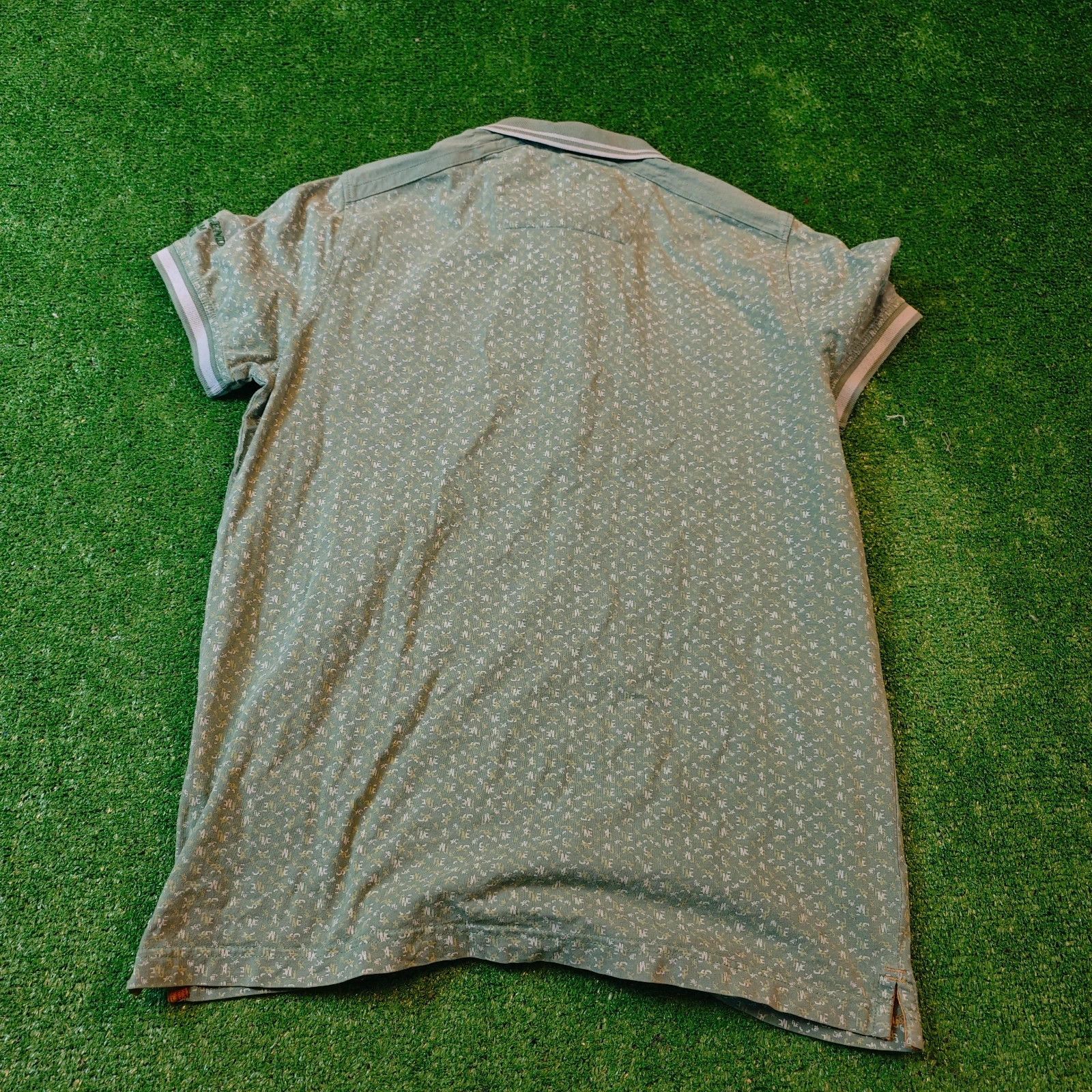 Other PME Legend Polo Shirt Mens Large Green Collared print summer Size US L / EU 52-54 / 3 - 2 Thumbnail