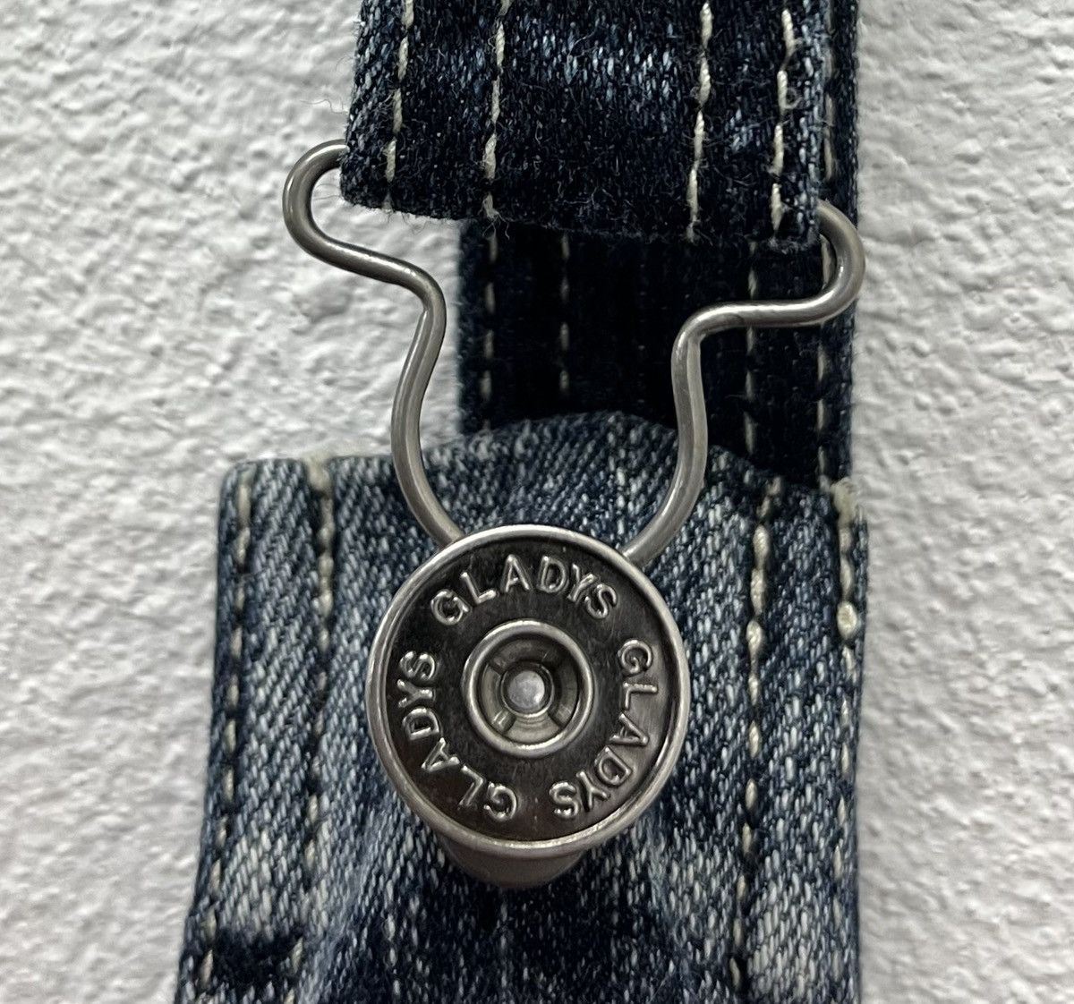 Japanese Brand × Vintage Vintage Y2K Style Distressed Denim Overalls – “Gladys” Brand Size US 32 / EU 48 - 5 Thumbnail