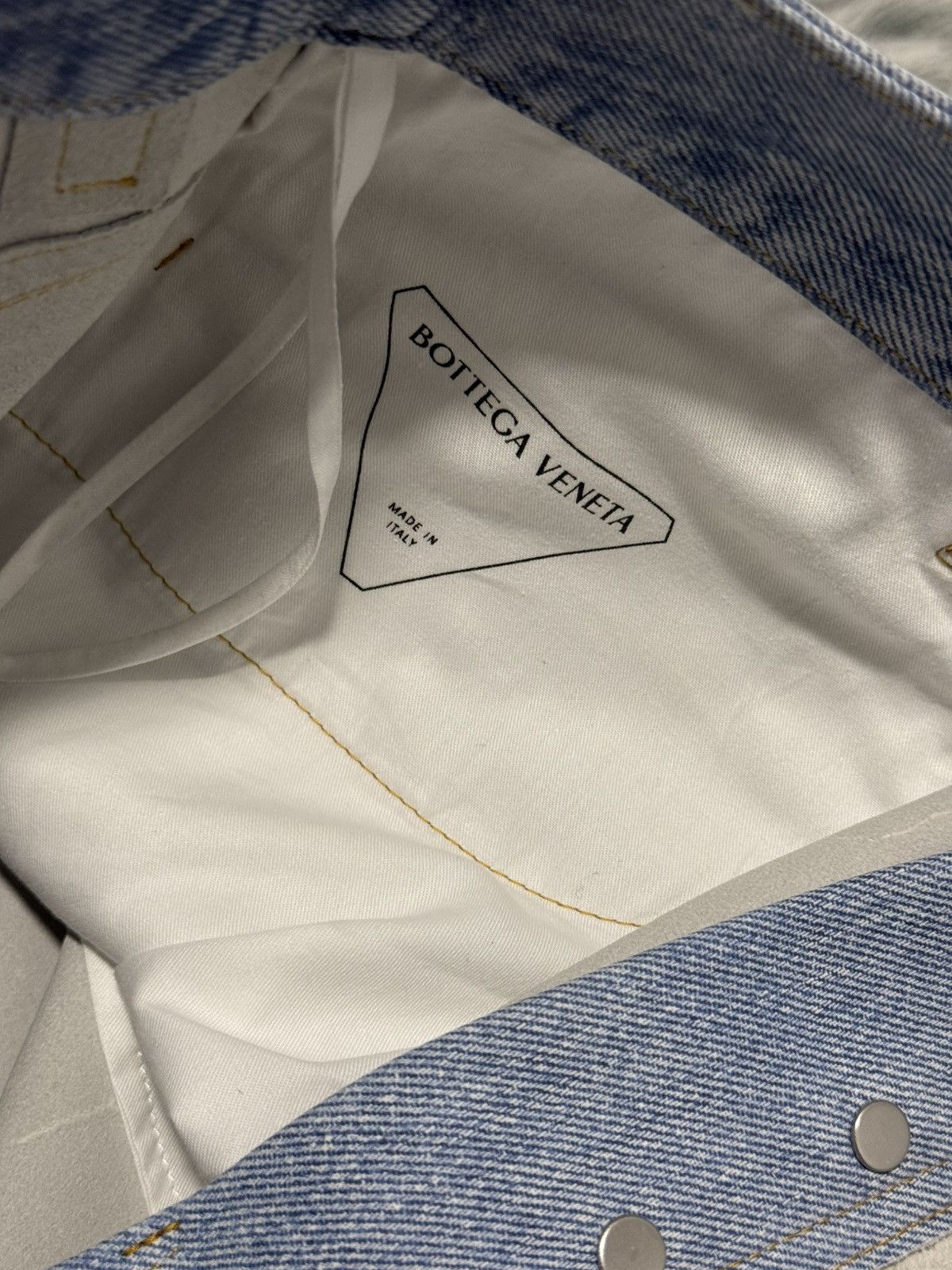 Bottega Veneta Bottega Veneta Denim print Leather jeans Size US 34 / EU 50 - 5 Thumbnail
