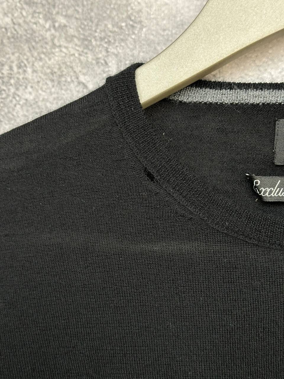 Replay Replay Exclusive Knitwear 100% Lana Wool Sweater Black Crew Size M / US 6-8 / IT 42-44 - 10 Thumbnail