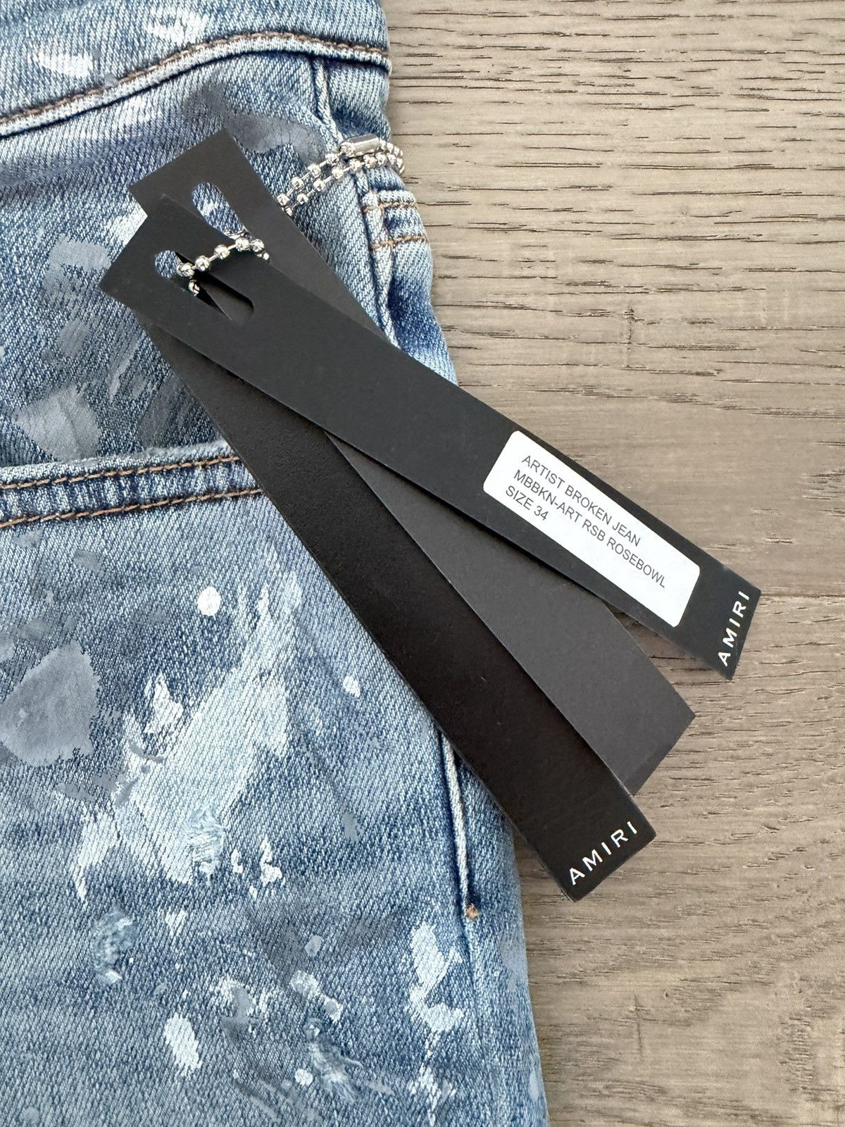 Amiri Amiri jeans size 34 Size US 34 / EU 50 - 4 Thumbnail