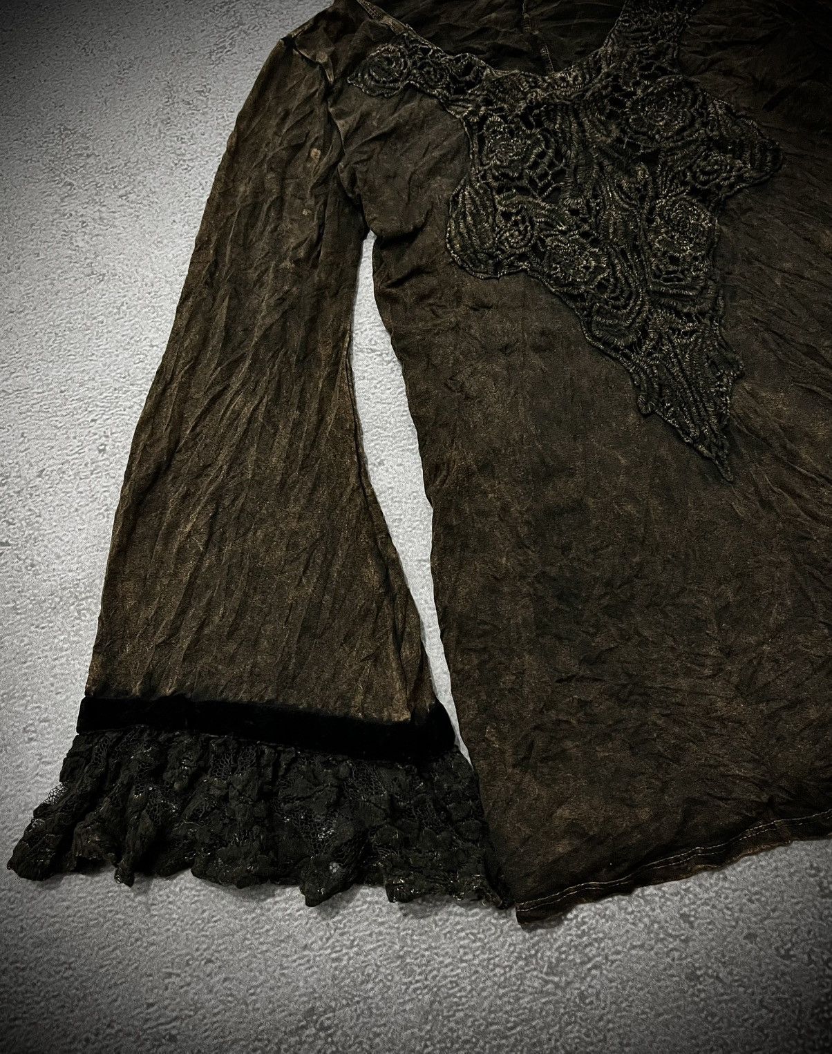 Vintage Vintage Party Gothic Flared Sleeve Tribal tatto Shirt Size US M / EU 48-50 / 2 - 2 Thumbnail