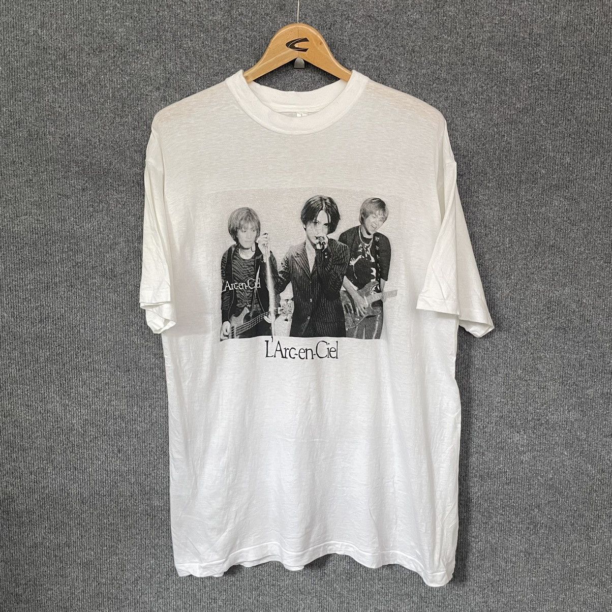 Vintage 1990s L'Arc-en-Ciel Japanese Rock Band T Shirt