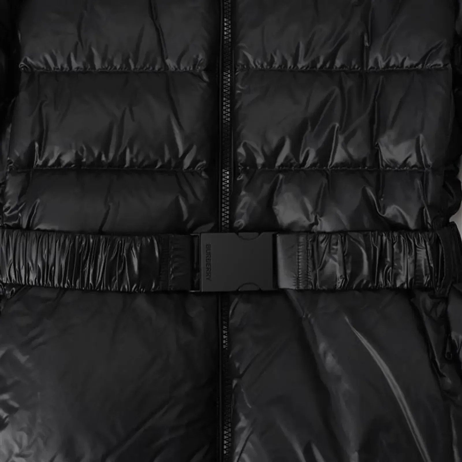 Burberry o1w1db10326 Long Padded Down Coat in Black Size M / US 6-8 / IT 42-44 - 6 Thumbnail