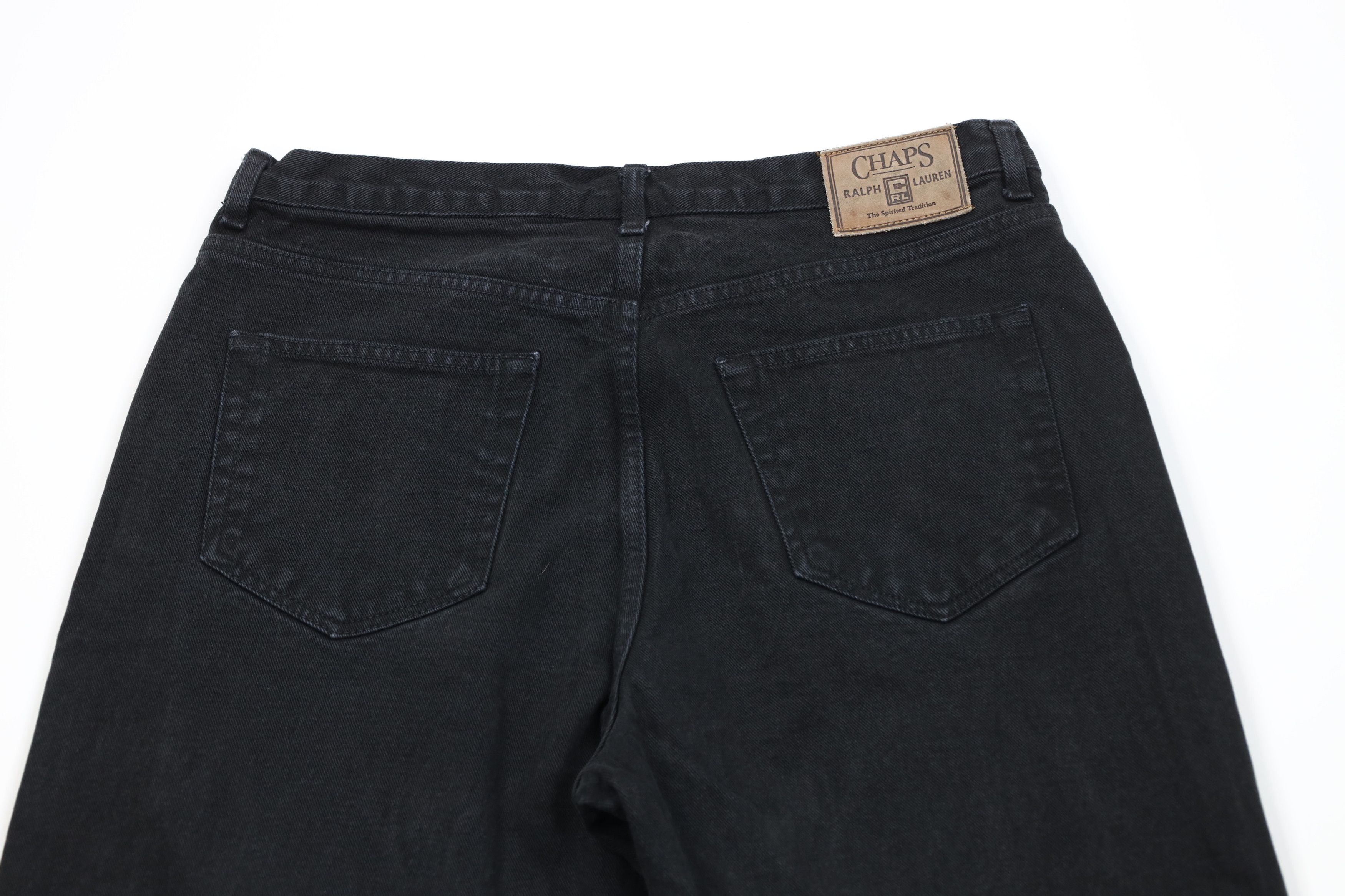 Ralph Lauren Vintage 90s Chaps Ralph Lauren Fit Wide Leg Denim Jeans Size US 34 / EU 50 - 11 Thumbnail