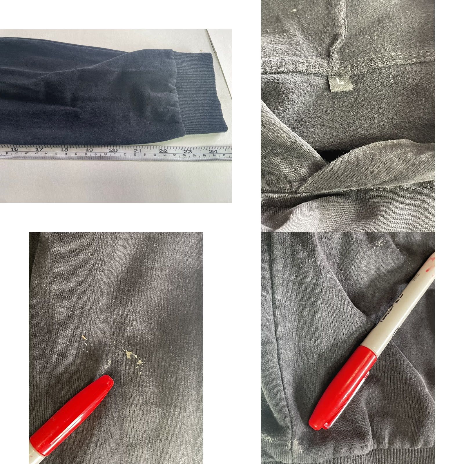 STRAYE Bungo Stray Dogs Hoodie Anime Ranpo Edogawa L Large Used Unbranded Unisex Adults Black Pullover Shirt/Hoodie Size US L / EU 52-54 / 3 - 8 Thumbnail