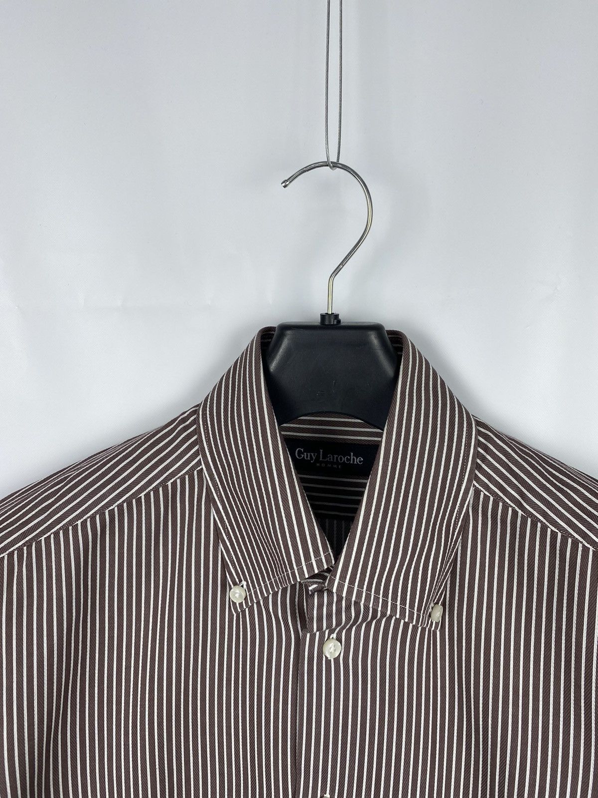 Guy Laroche Guy Laroche Striped Shirt Button Up size 15 1/2 39 Size US S / EU 44-46 / 1 - 3 Thumbnail
