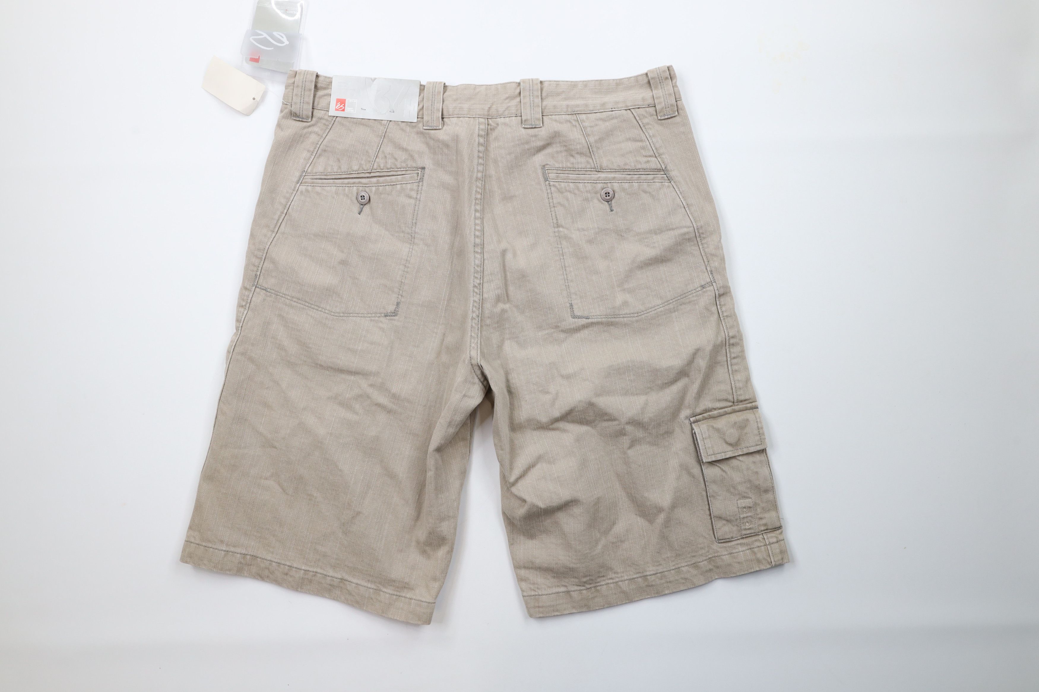 Vintage × eS Deadstock Vintage 90s Y2K ES Skateboarding Shorts Jorts Size US 34 / EU 50 - 10 Thumbnail