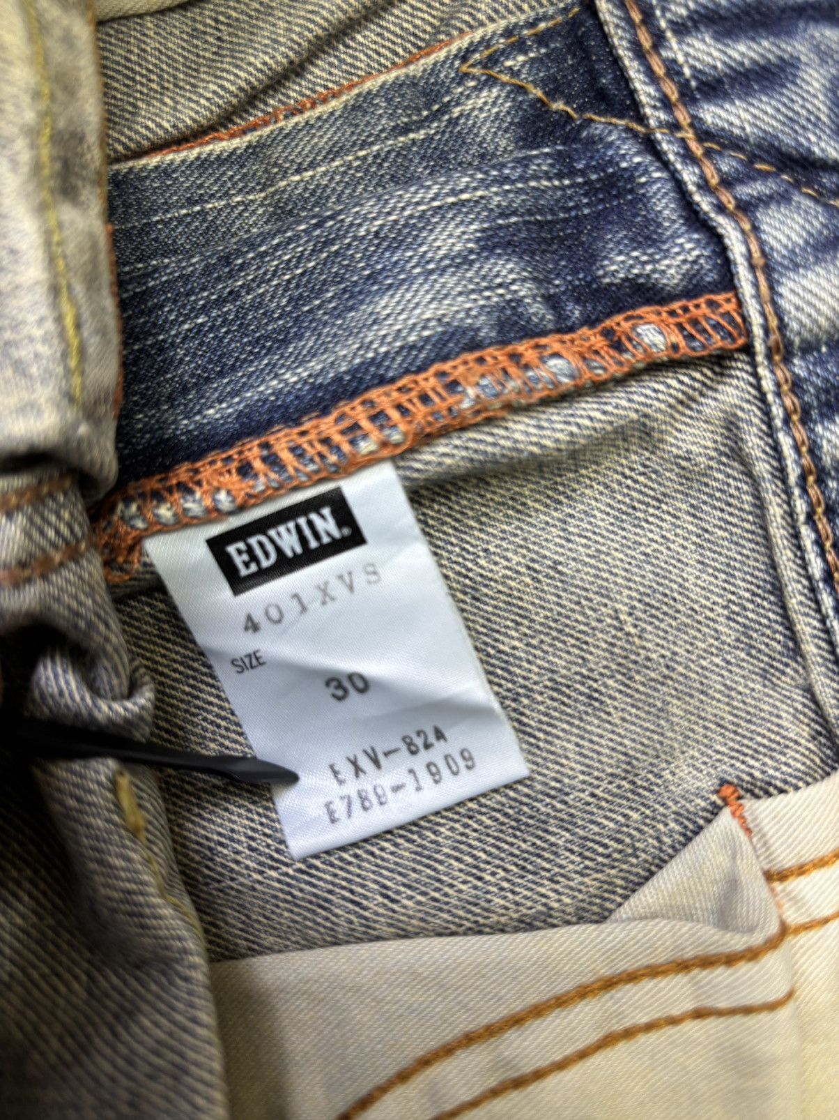 Edwin EDWIN XVS Japan Light Wash Distressed Flare Denim F944 Size US 30 / EU 46 - 15 Thumbnail