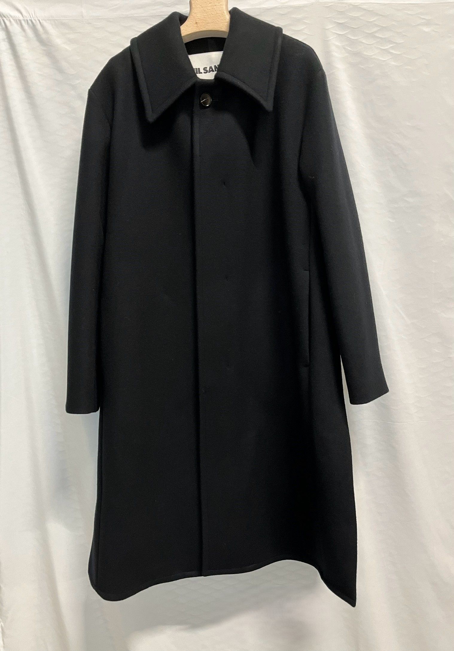 Jil Sander o1loc1c1124 Long Coat in Black Size US XL / EU 56 / 4 - 1 Preview